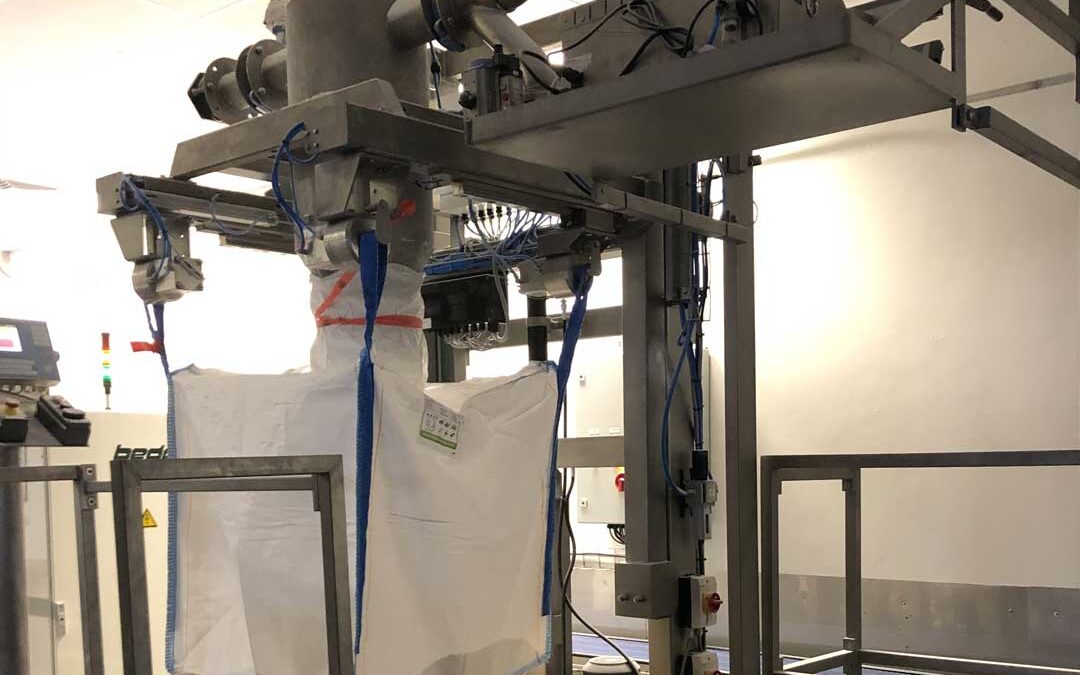 Bigbag vulstation